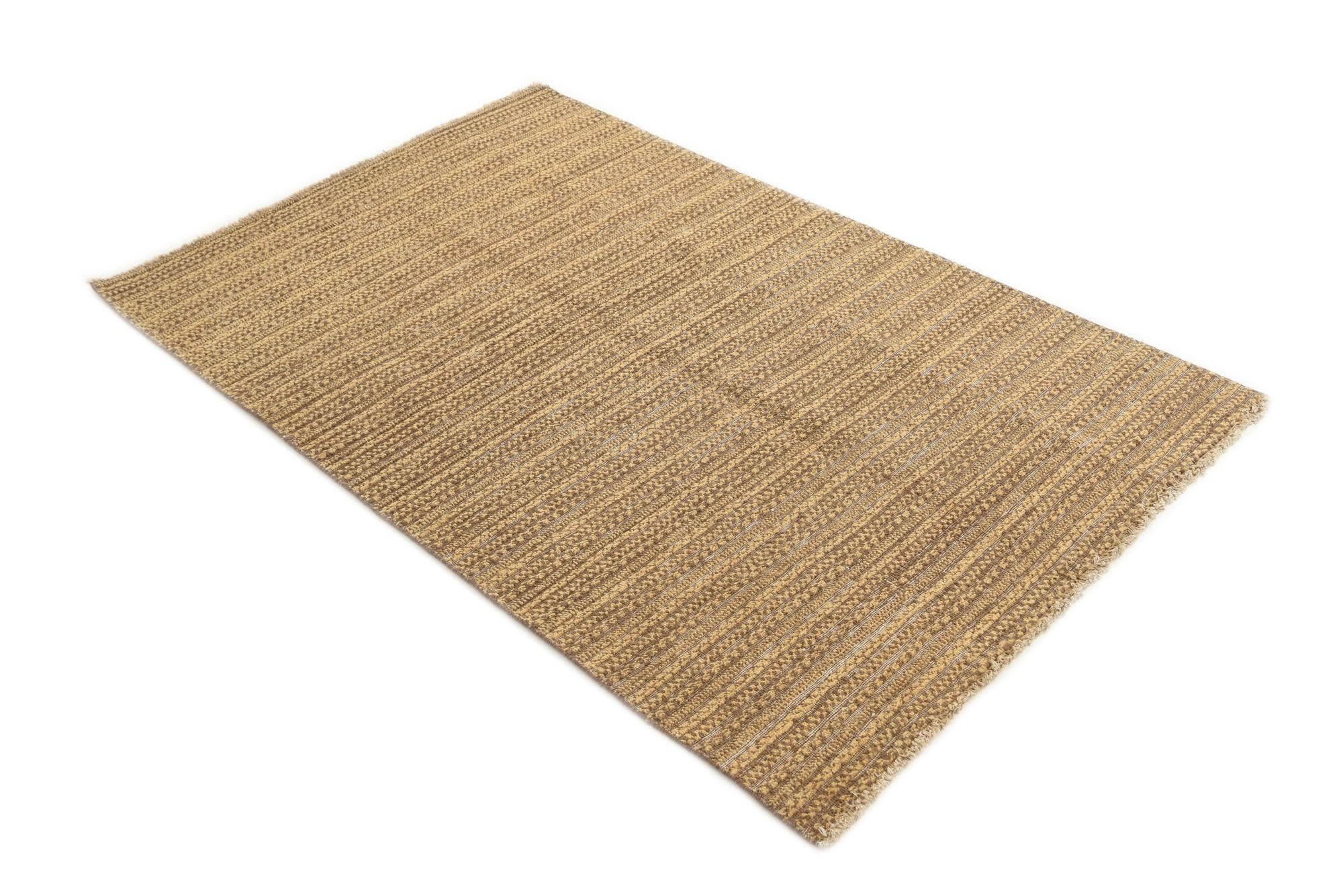 4' x 6' 2 Hand Knotted Modern Ziegler Rug