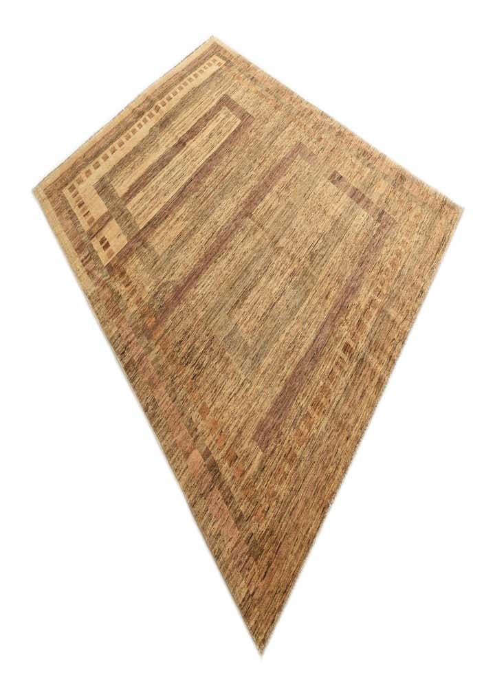 6' 1 x 8' Hand Knotted Modern Ziegler Rug