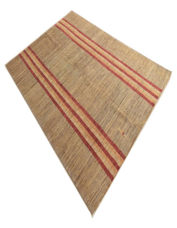 Detail image of 5' 5 x 7' 10  Hand Knotted Modern Ziegler Rug