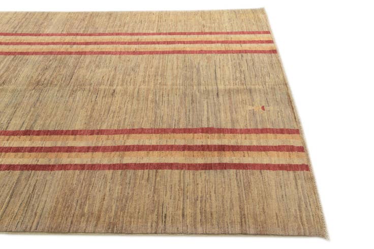 Detail image of 5' 5 x 7' 10 Hand Knotted Modern Ziegler Rug