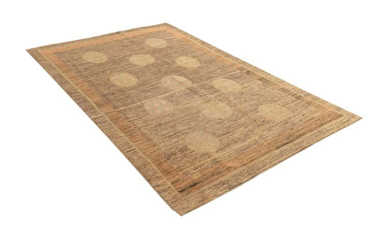 5' 5 x 8' 1 Hand Knotted Modern Ziegler Rug