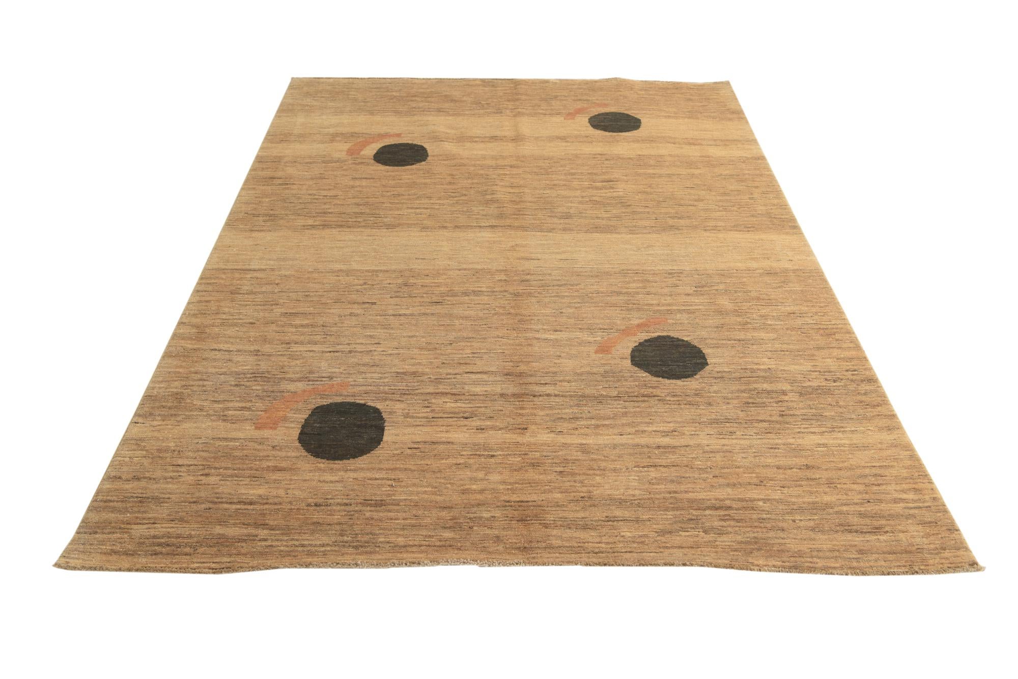 5' 6 x 7' 10 Hand Knotted Modern Ziegler Rug