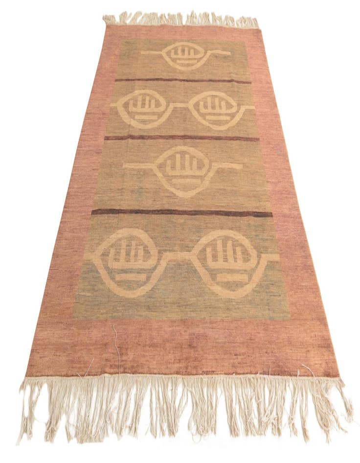 Detail image of 5' 7 x 7' 8  Hand Knotted Modern Ziegler Rug