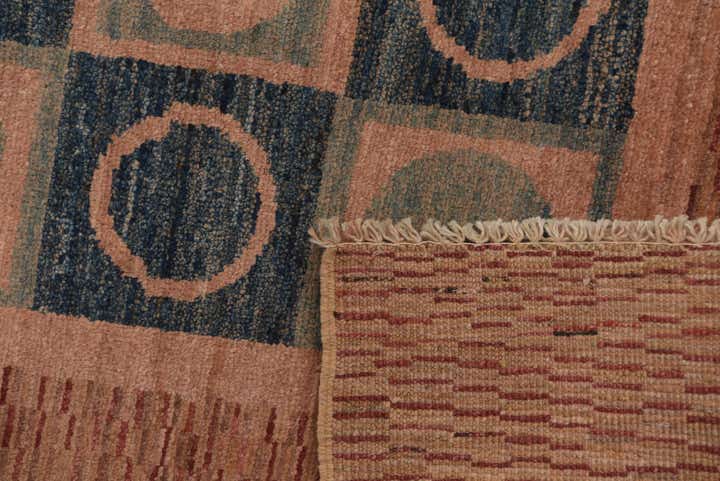 4' 10 x 6' Hand Knotted Modern Ziegler Rug