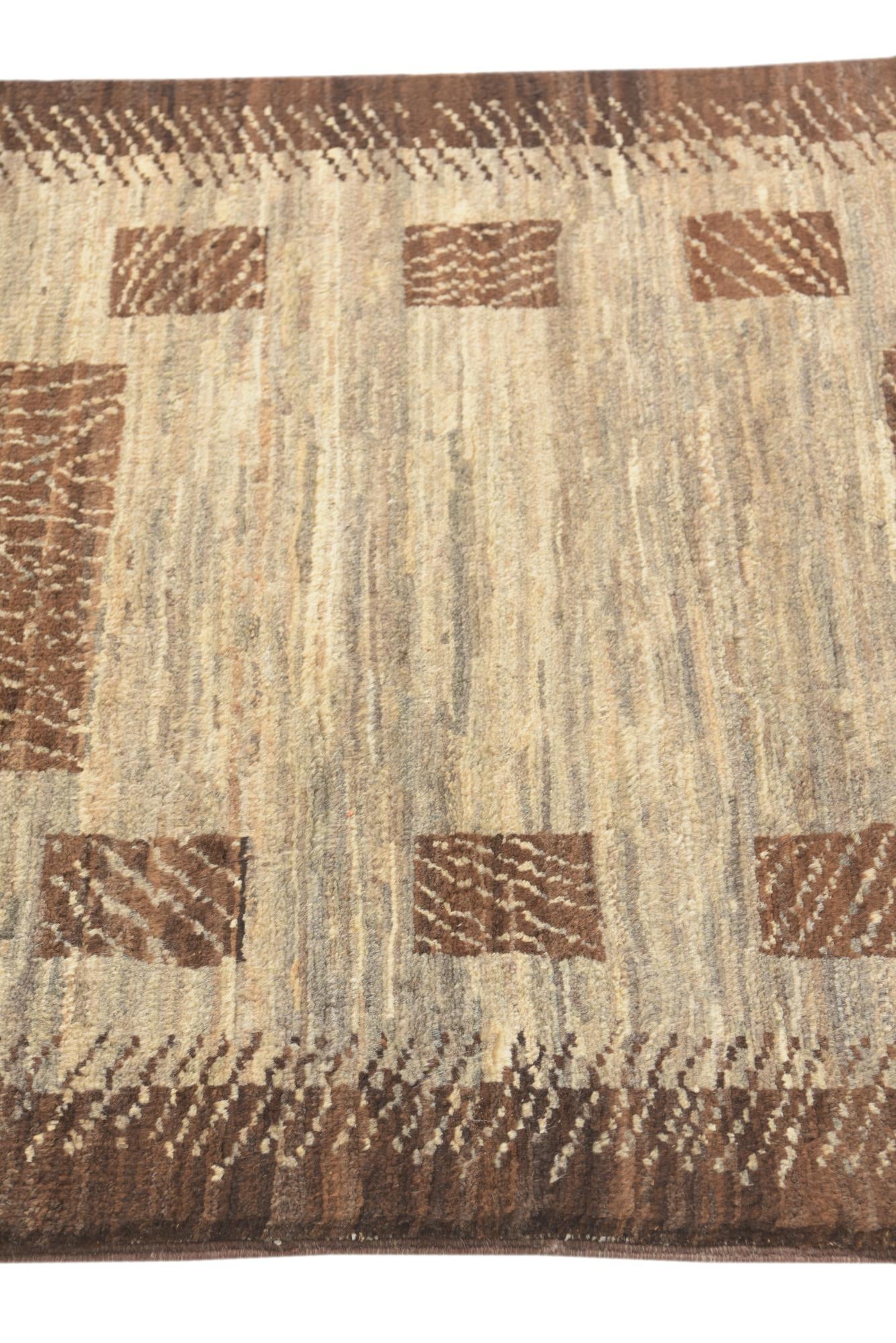 75cm x 125cm anudado a mano Modern Ziegler Alfombra