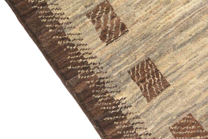 2' 6 x 4' 2 Hand Knotted Modern Ziegler Rug