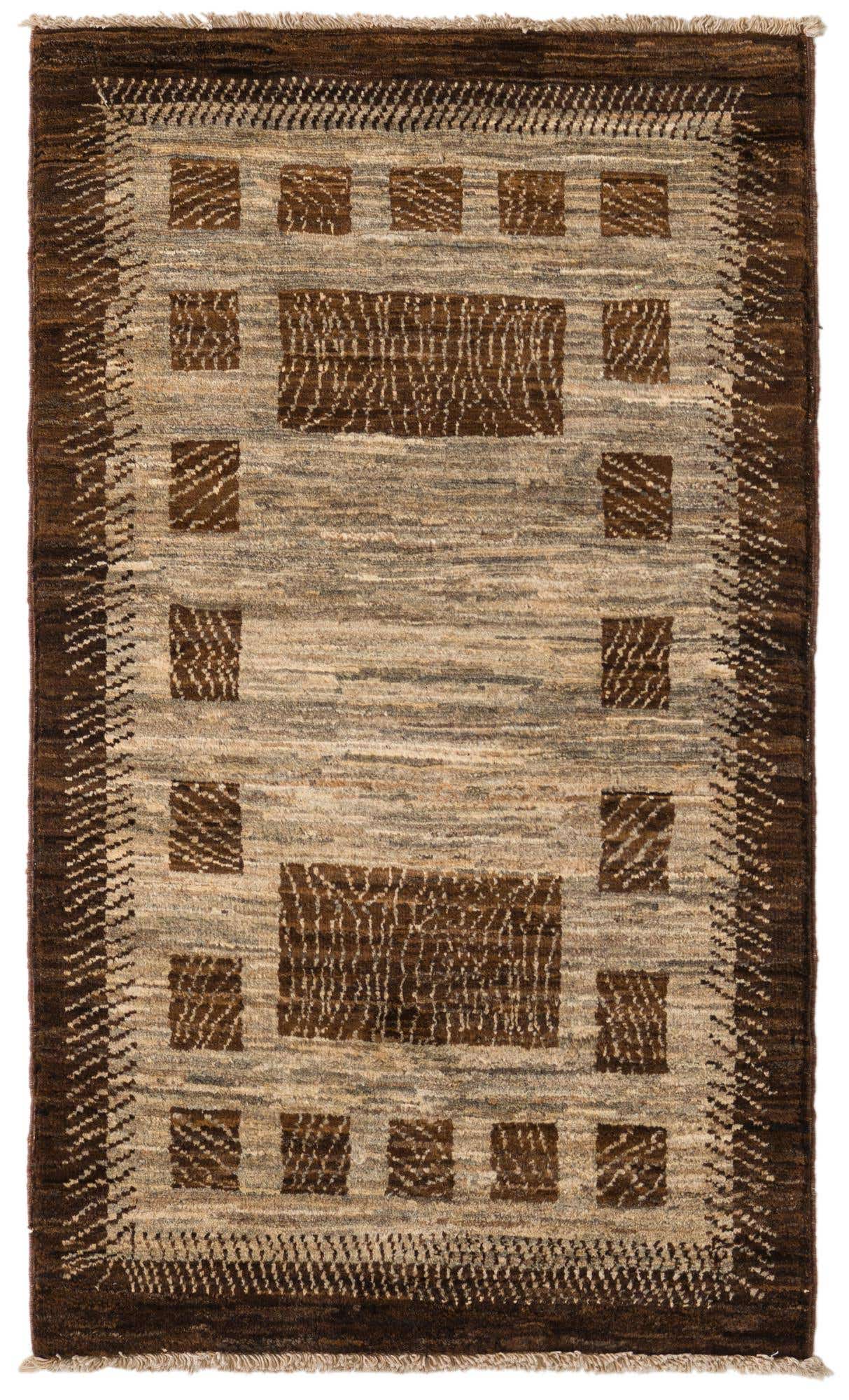 2' 6 x 4' 2 Hand Knotted Modern Ziegler Rug