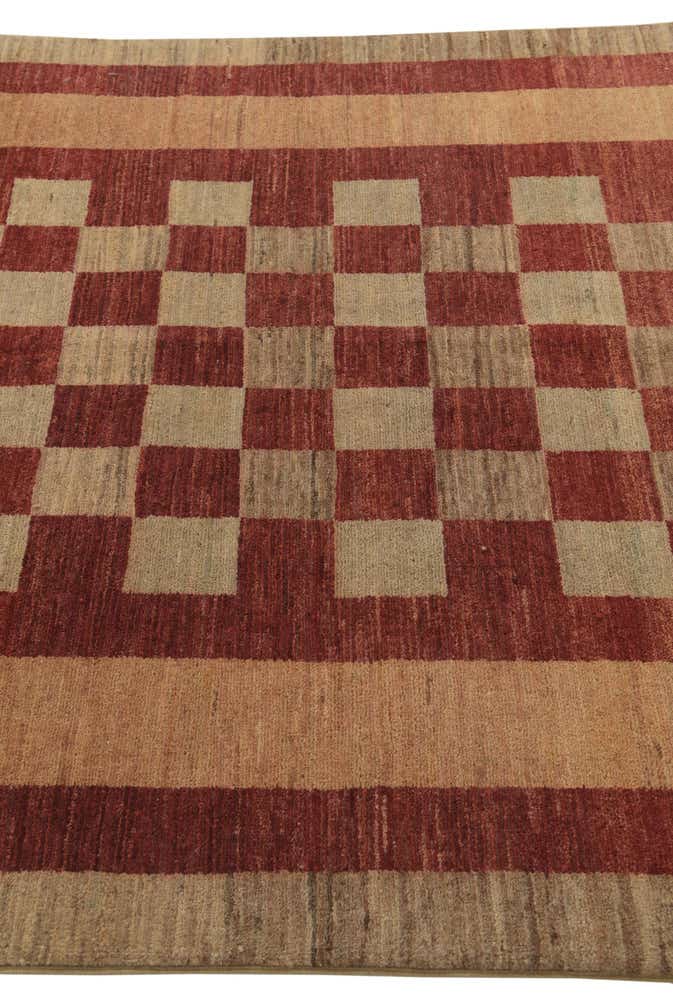 4' 9 x 6' 6 Hand Knotted Modern Ziegler Rug