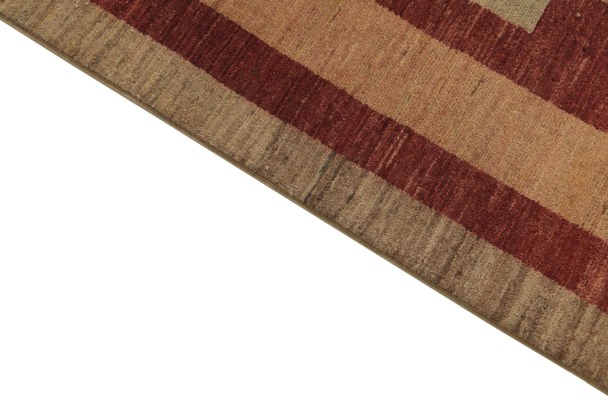 4' 9 x 6' 6 Hand Knotted Modern Ziegler Rug
