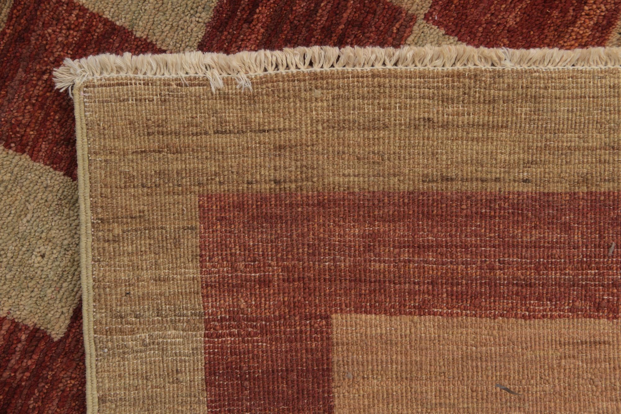 4' 9 x 6' 6 Hand Knotted Modern Ziegler Rug