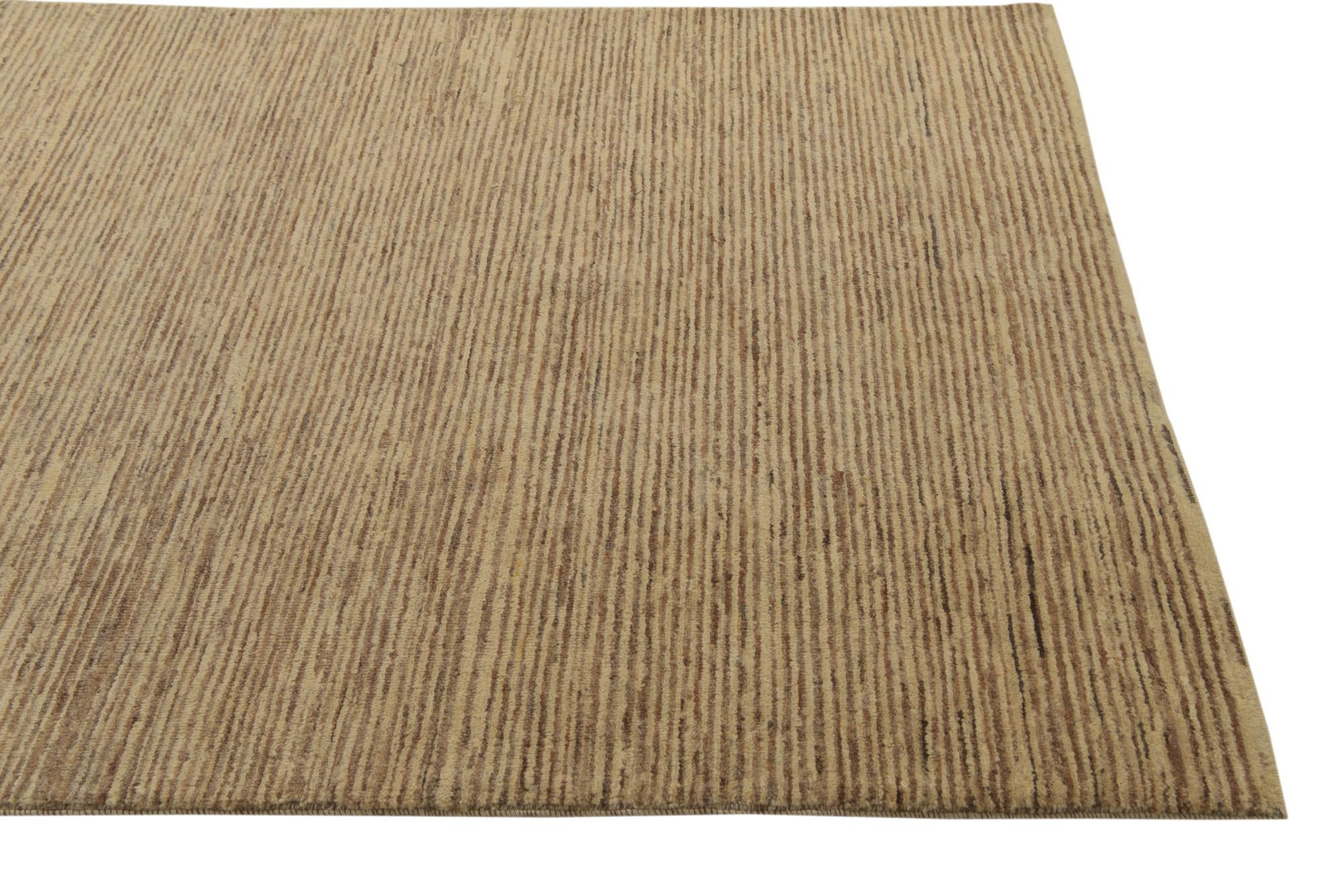 4' 7 x 6' 4 Hand Knotted Modern Ziegler Rug