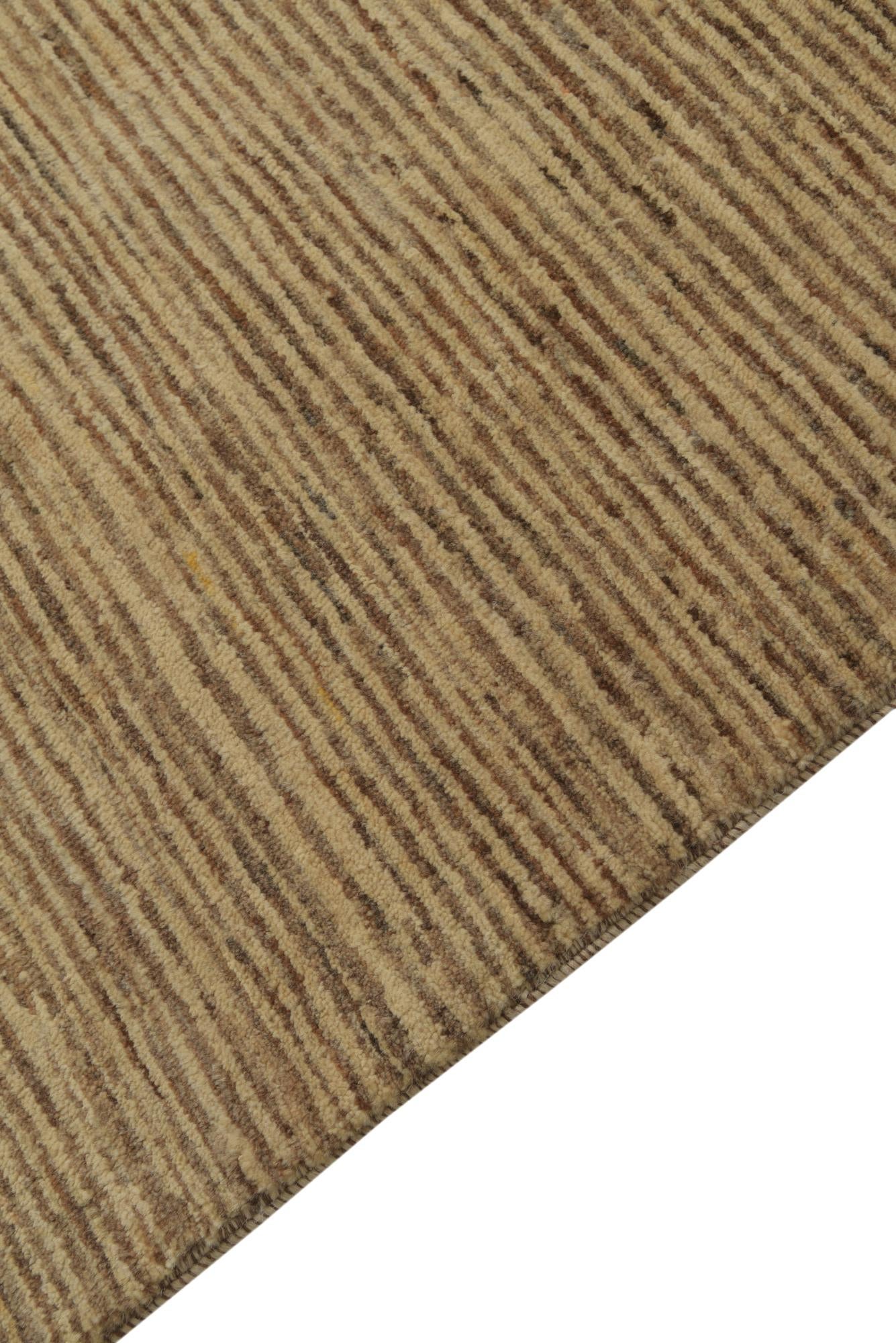 4' 7 x 6' 4 Hand Knotted Modern Ziegler Rug
