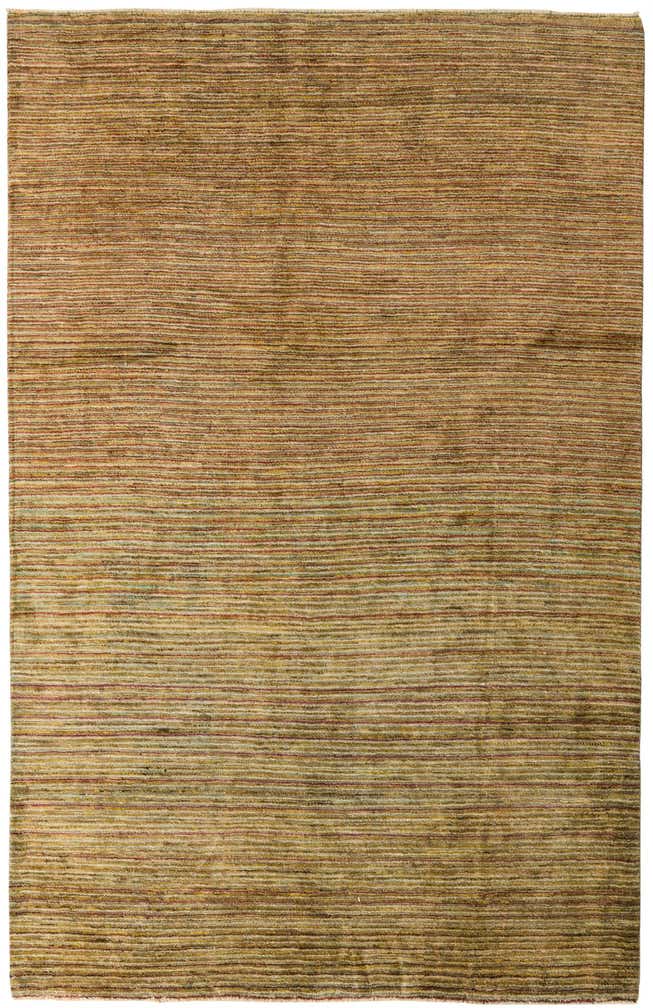 6' 5 x 9' 10 Hand Knotted Modern Ziegler Rug