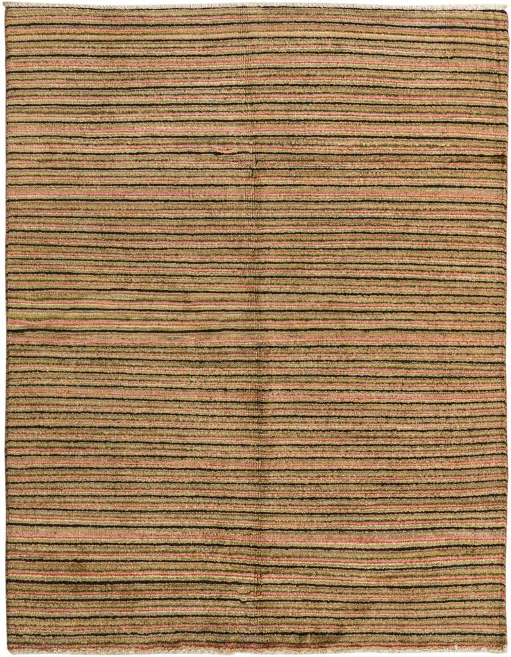 Detail image of 4' 1 x 6' 3 Hand Knotted Modern Ziegler Rug