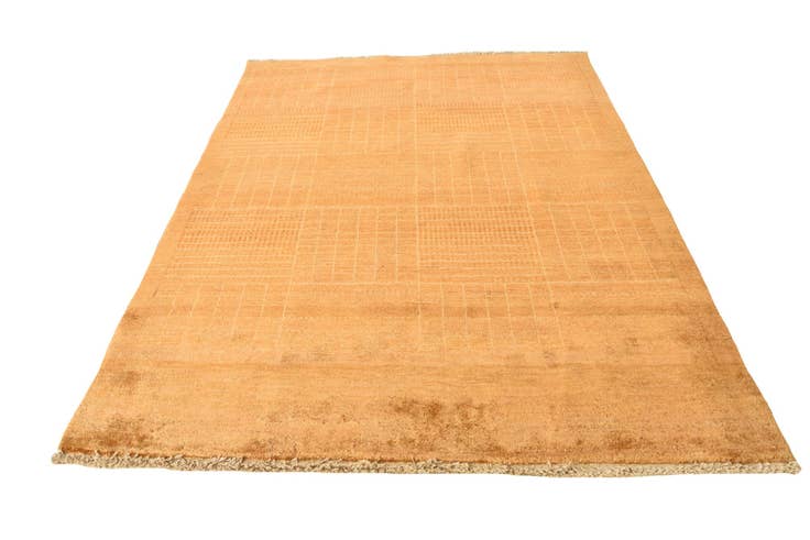 Detail image of 4' 6 x 6' 2 Hand Knotted Modern Ziegler Wool Rug