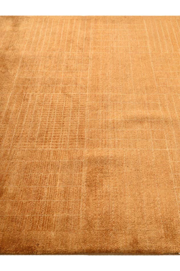 Detail image of 4' 6 x 6' 2 Hand Knotted Modern Ziegler Wool Rug