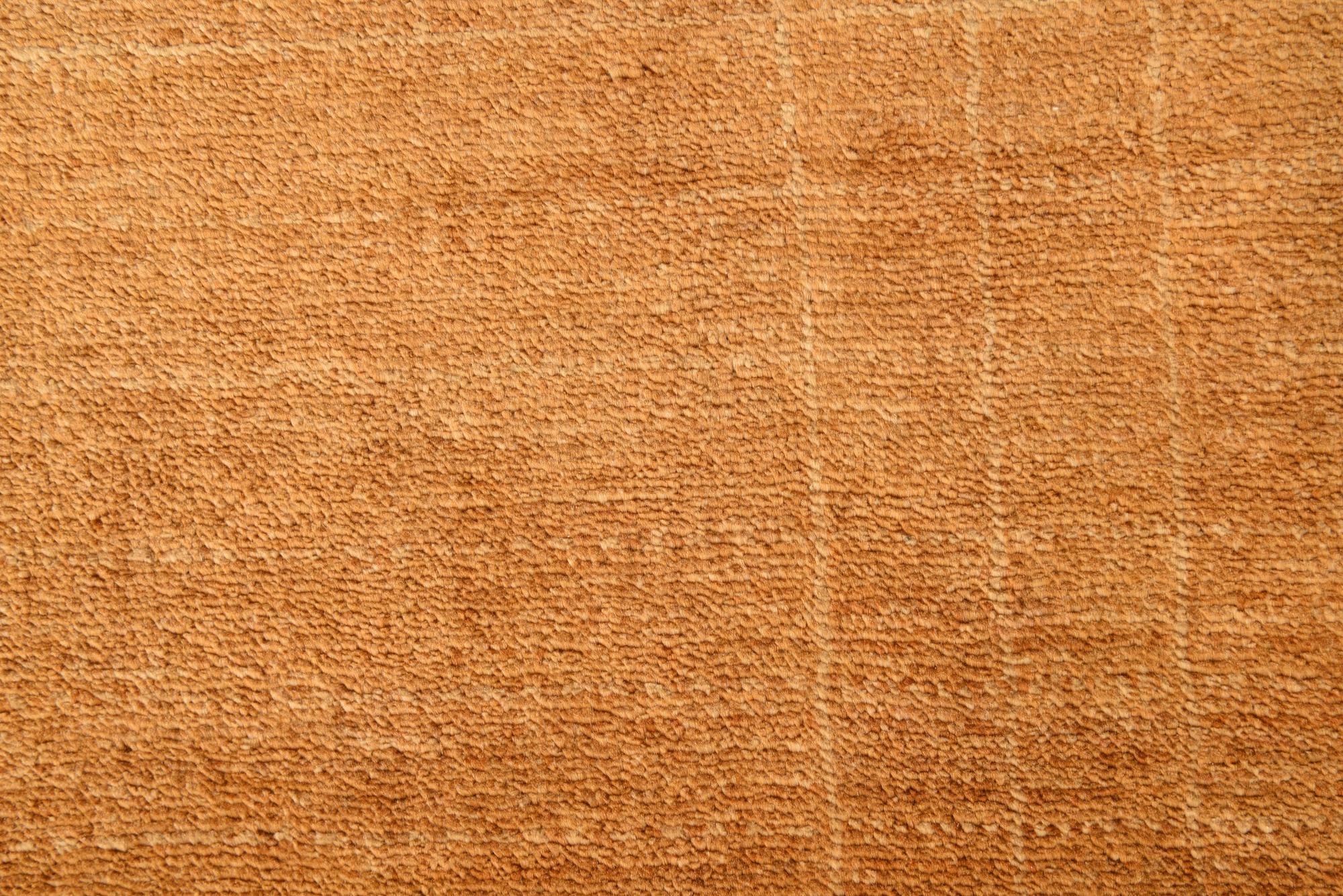 4' 6 x 6' 2 Hand Knotted Modern Ziegler Wool Rug