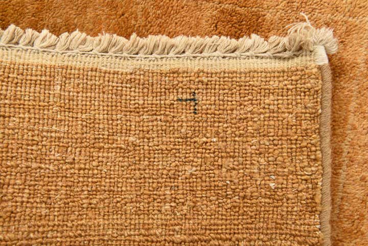 4' 6 x 6' 2 Hand Knotted Modern Ziegler Wool Rug