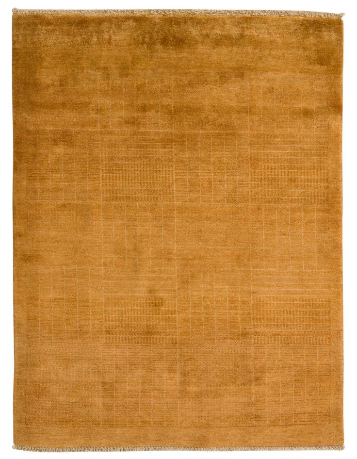 Detail image of 4' 6 x 6' 2 Hand Knotted Modern Ziegler Wool Rug