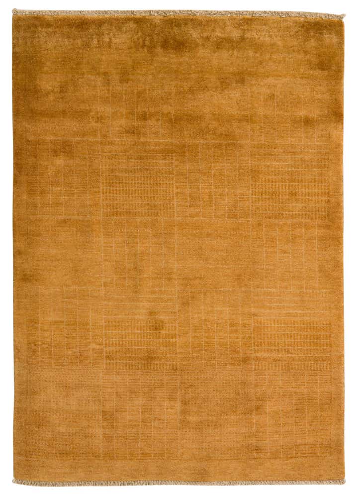 4' 6 x 6' 2 Hand Knotted Modern Ziegler Wool Rug