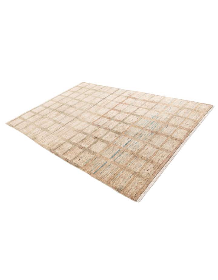 6' 8 x 9' 4 Hand Knotted Modern Ziegler Wool Rug