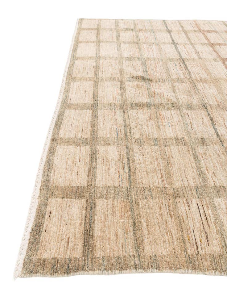 Detail image of 6' 8 x 9' 4  Hand Knotted Modern Ziegler Wool Rug