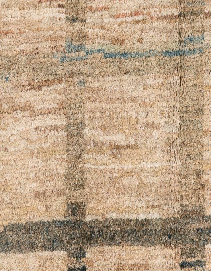 Detail image of 6' 8 x 9' 4  Hand Knotted Modern Ziegler Wool Rug
