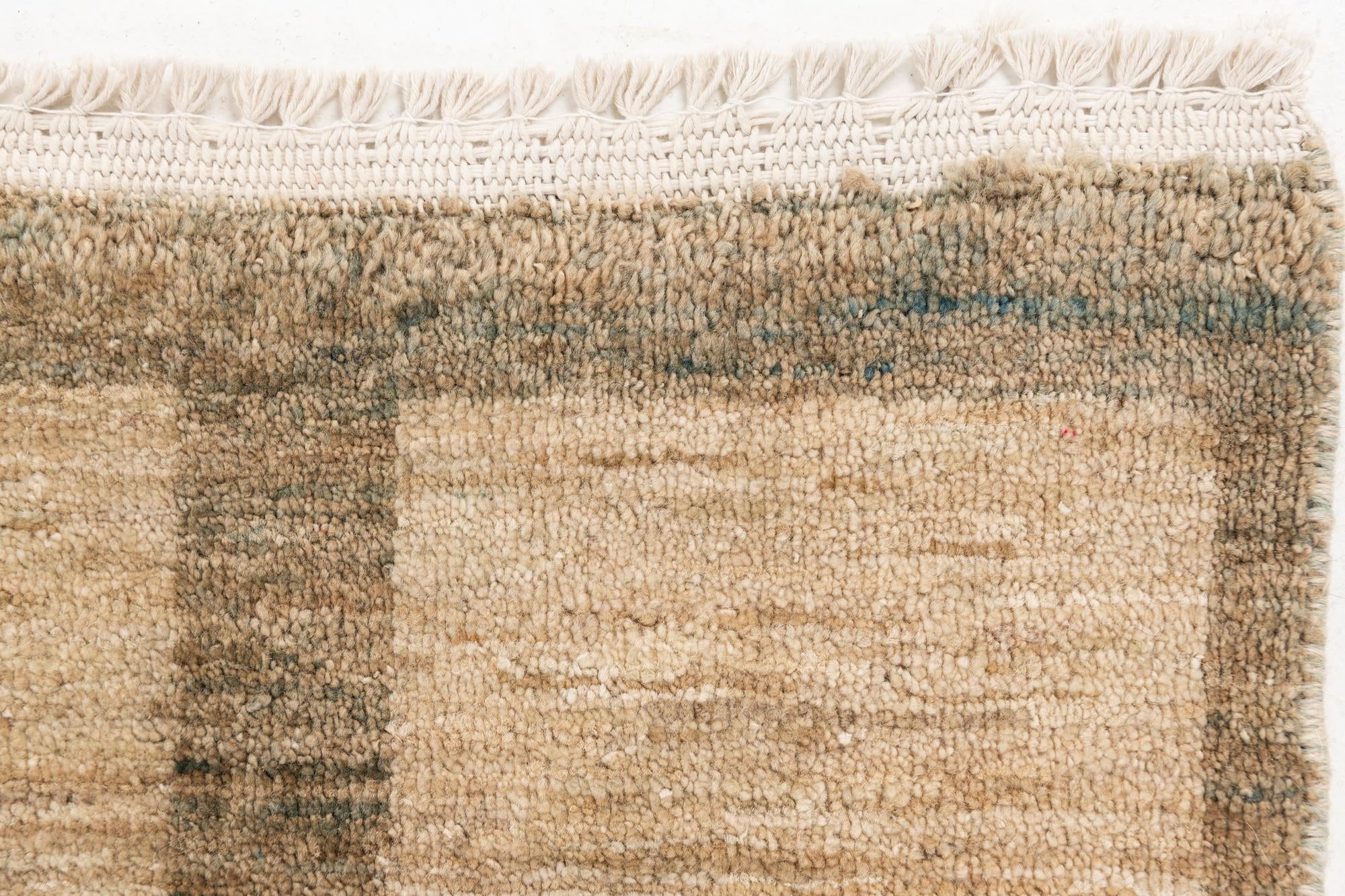 6' 8 x 9' 4 Hand Knotted Modern Ziegler Wool Rug