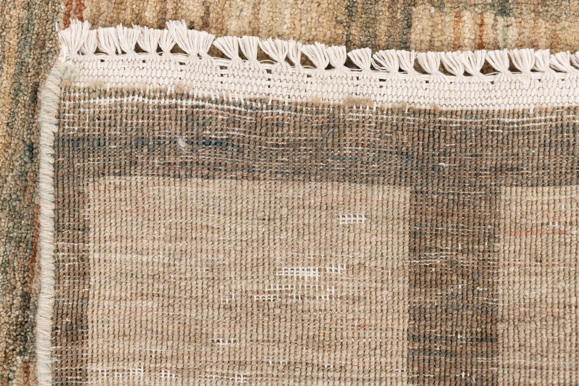 6' 8 x 9' 4 Hand Knotted Modern Ziegler Wool Rug