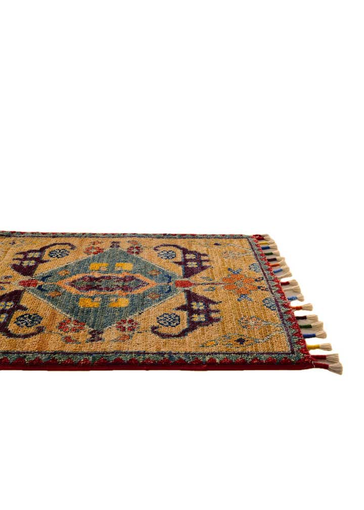 1' 5 x 2' Hand Knotted Modern Ziegler Rug