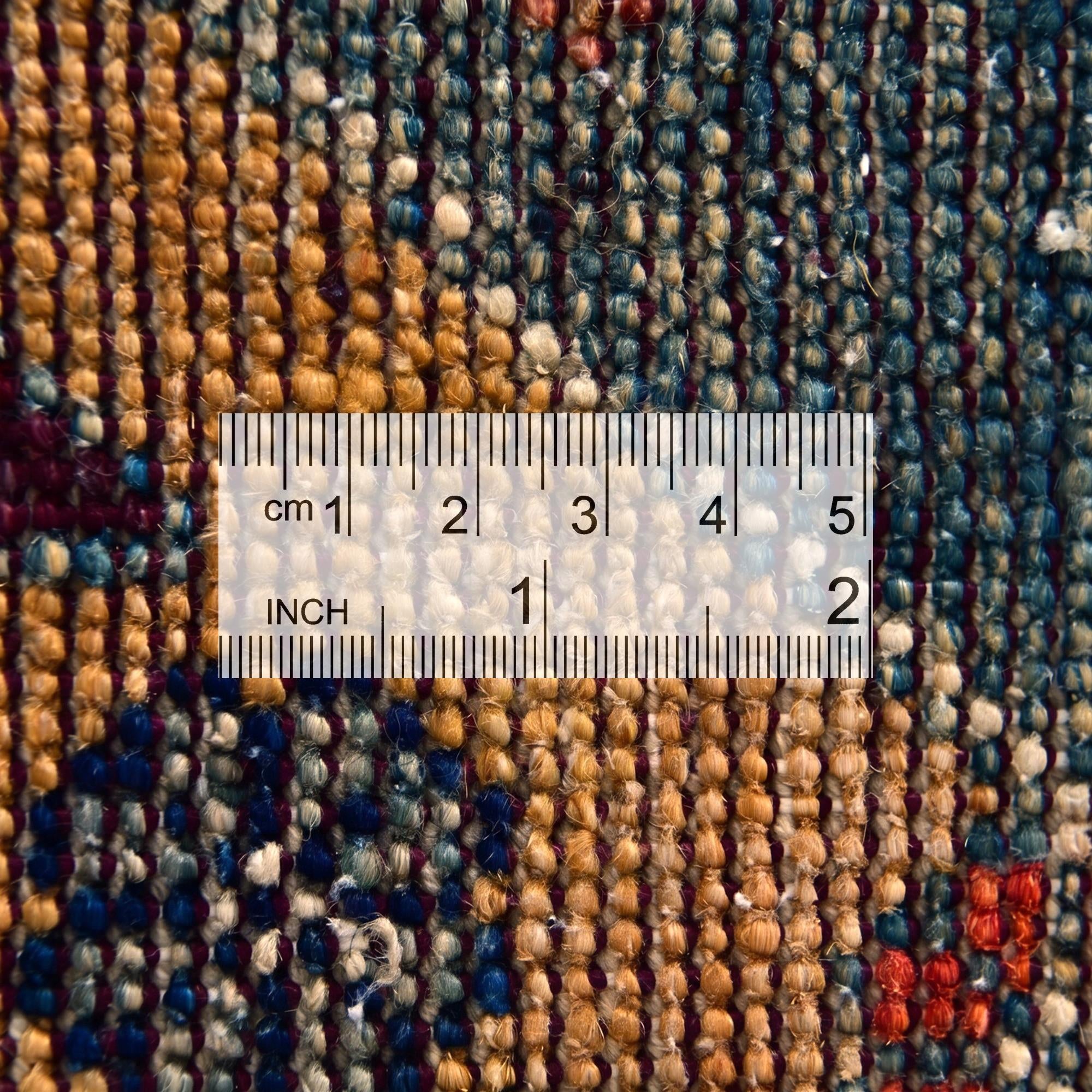 1' 5 x 2' Hand Knotted Modern Ziegler Rug