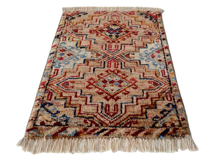 1' 6 x 2' 2 Hand Knotted Modern Ziegler Rug