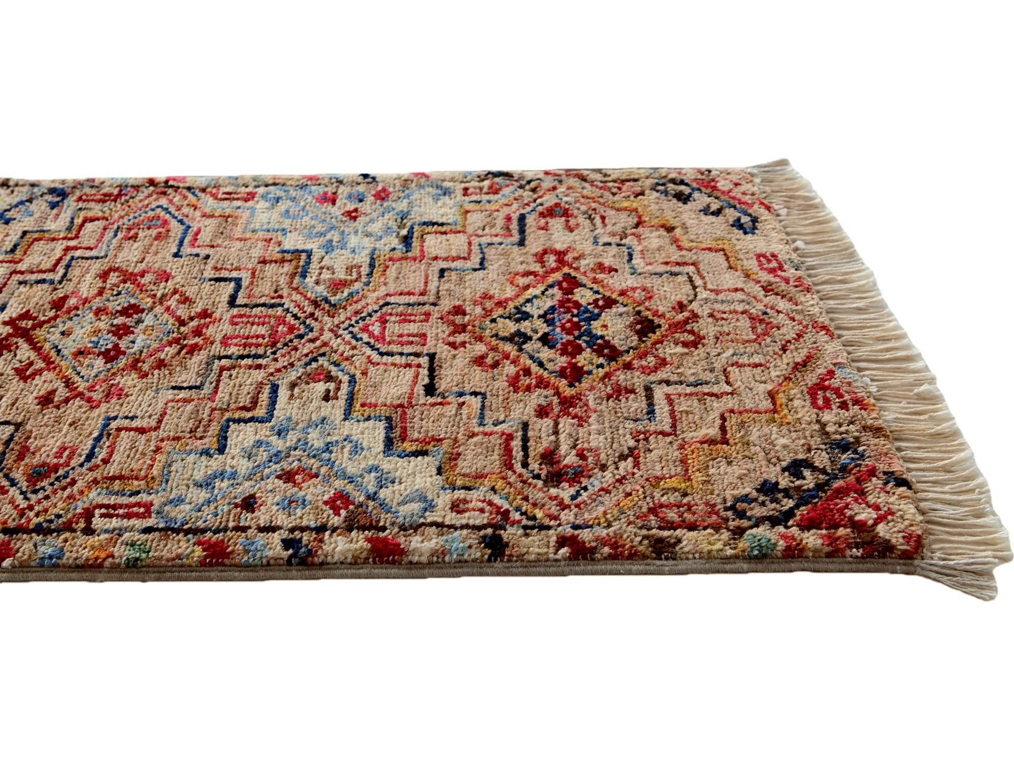 1' 6 x 2' 2 Hand Knotted Modern Ziegler Rug