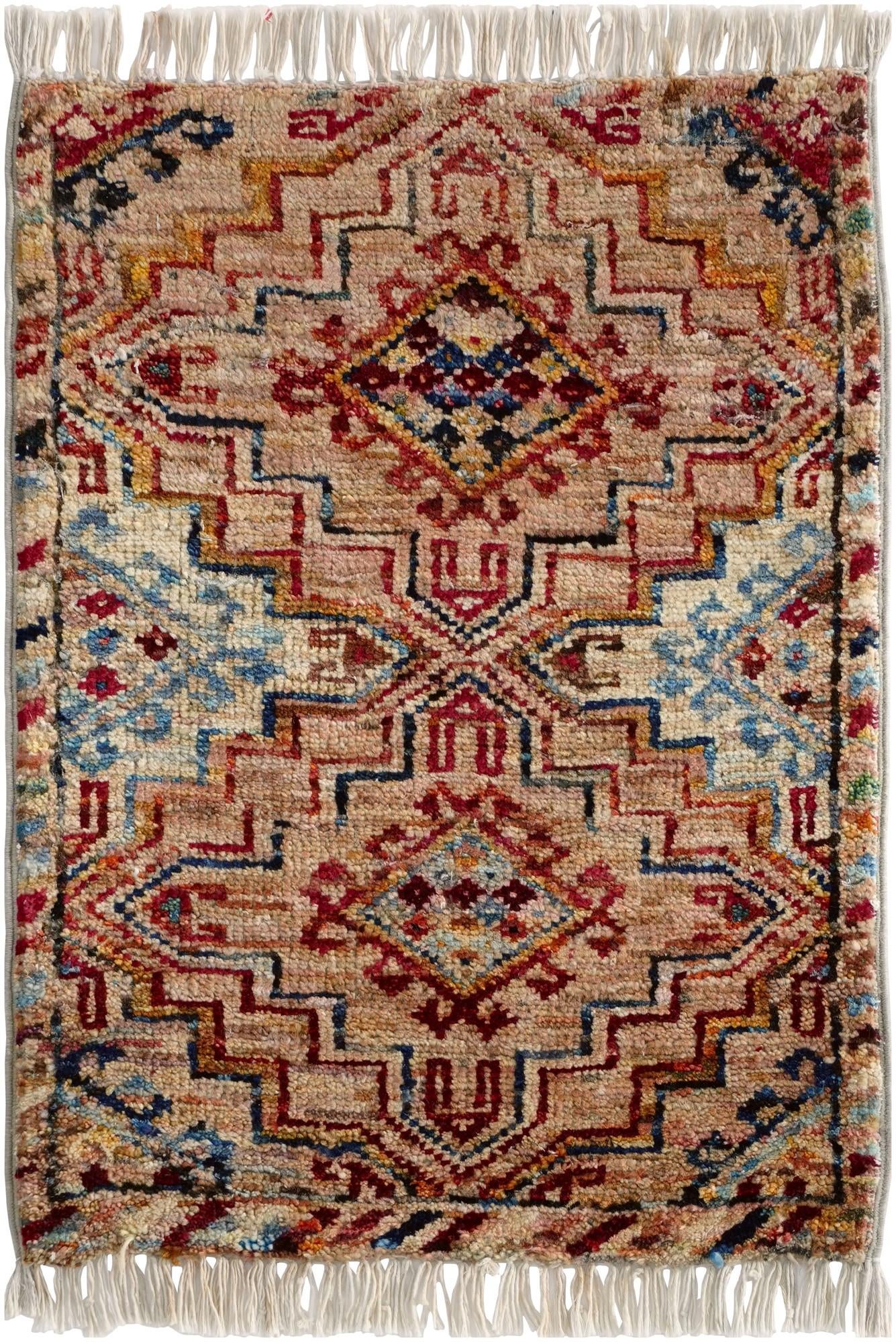 1' 6 x 2' 2 Hand Knotted Modern Ziegler Rug