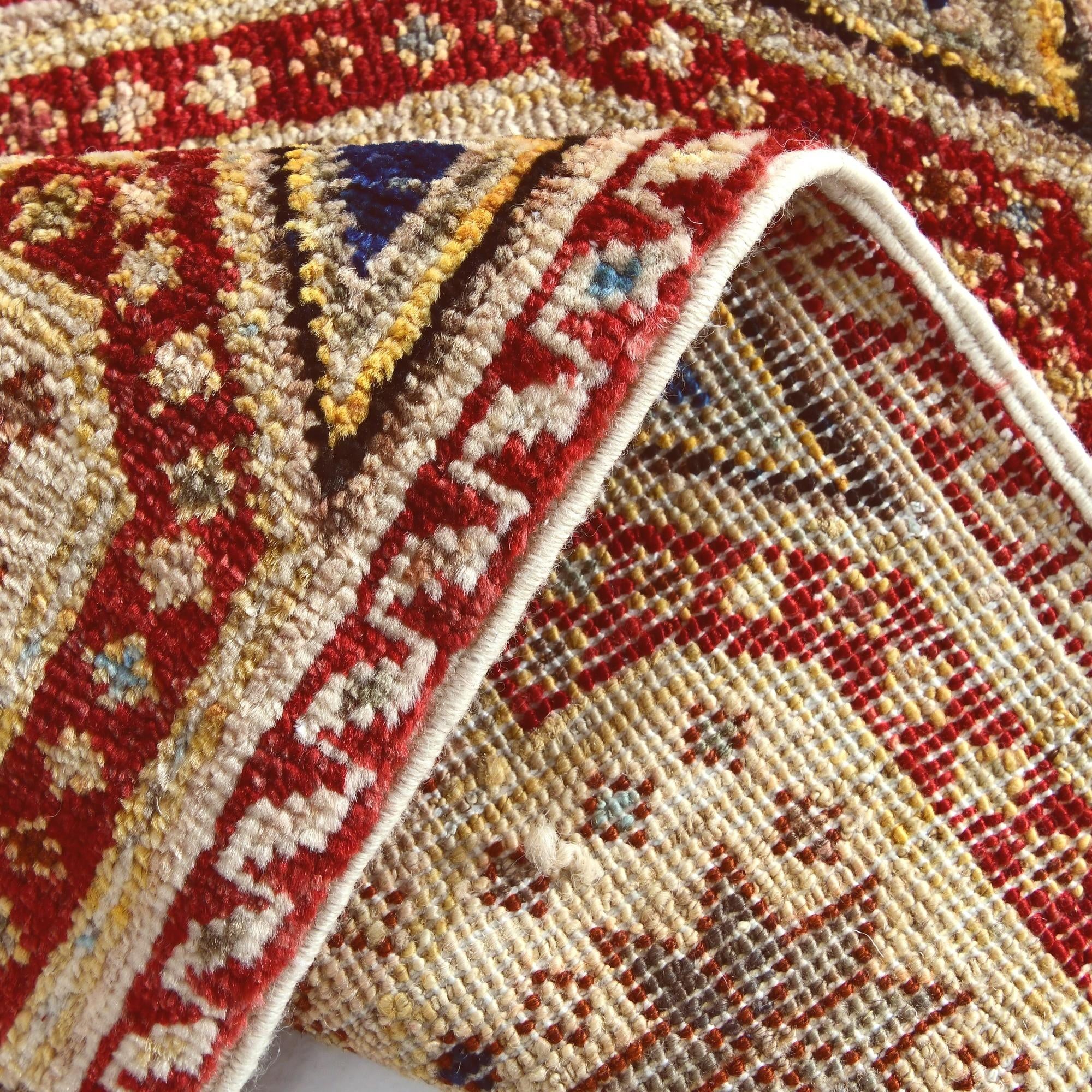 1' 5 x 2' 2 Hand Knotted Modern Ziegler Rug