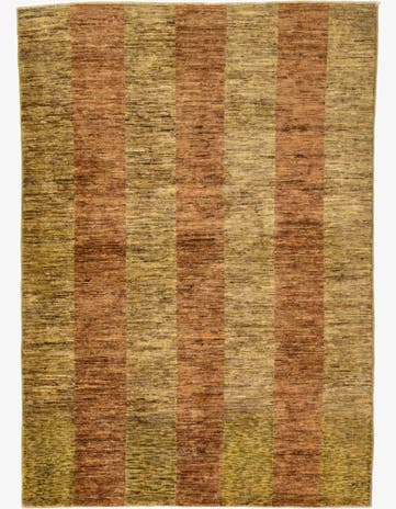 4' 1 x 5' 8 Hand Knotted Modern Ziegler Oriental Rug