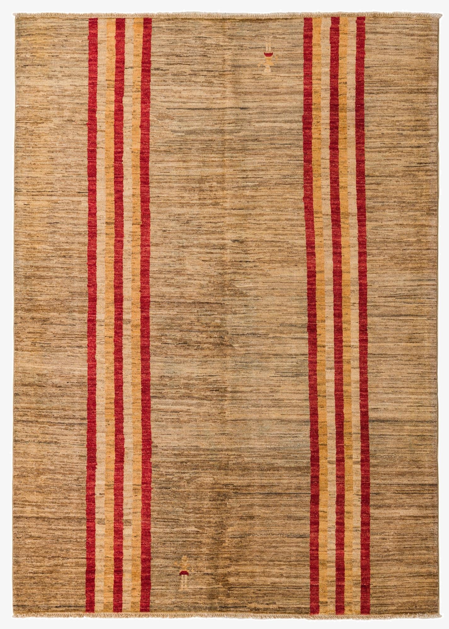 5' 5 x 7' 10  Hand Knotted Modern Ziegler Rug