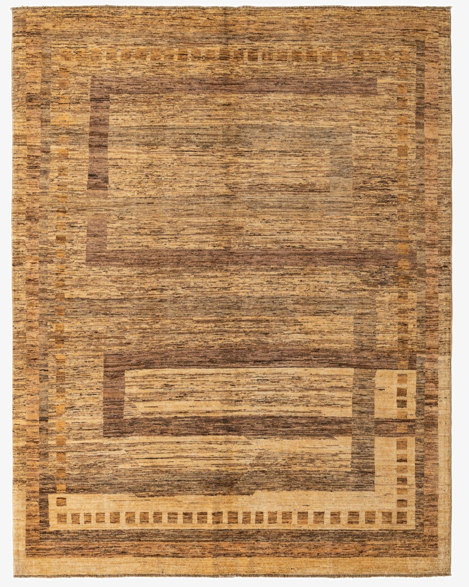 6' 1 x 8'  Hand Knotted Modern Ziegler Rug