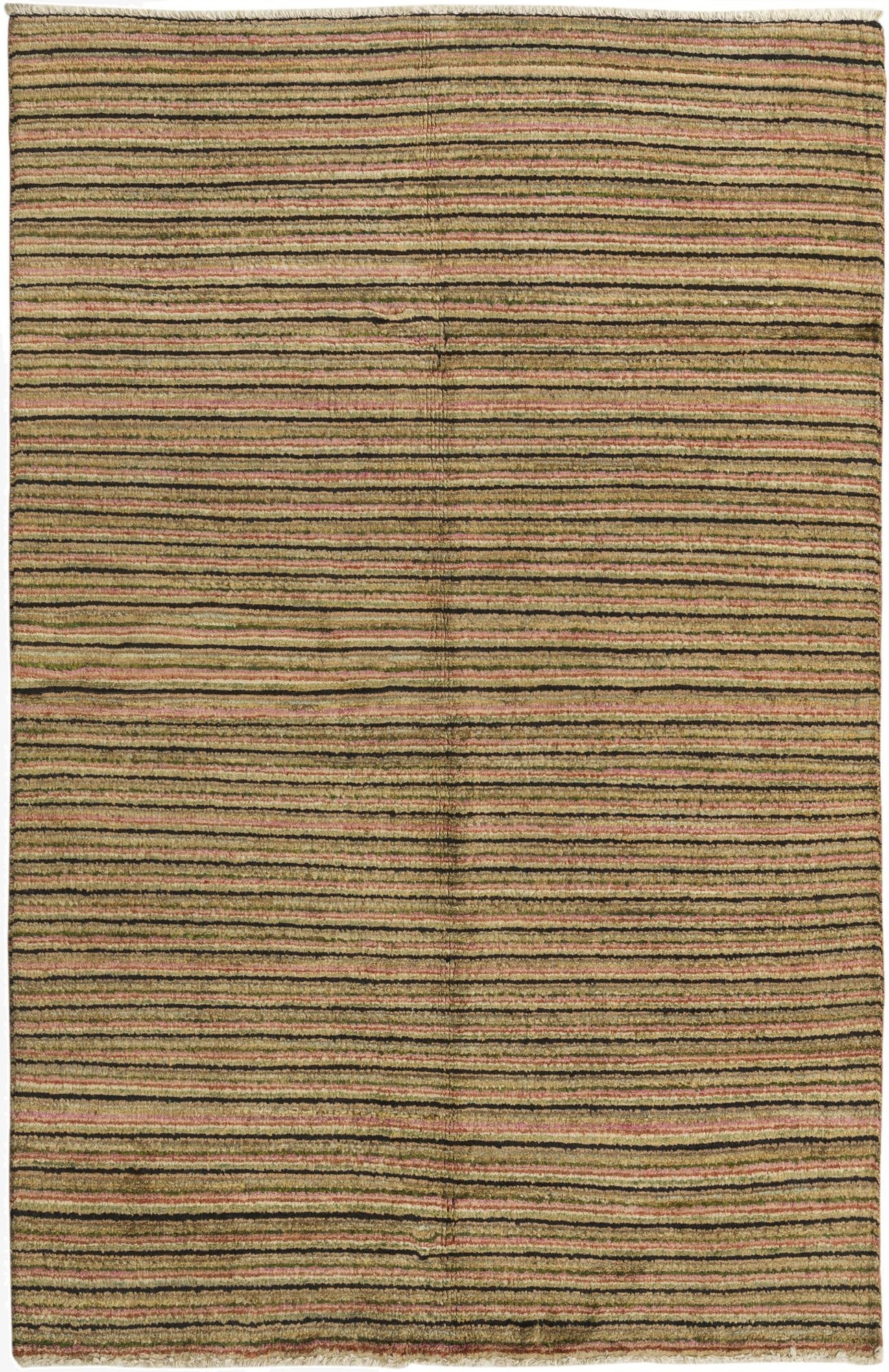 4' 1 x 6' 3  Hand Knotted Modern Ziegler Rug