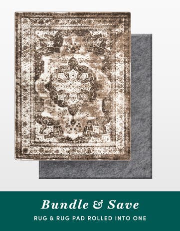 7' 10 x 10' Monte Carlo Rug With Pad Bundle
