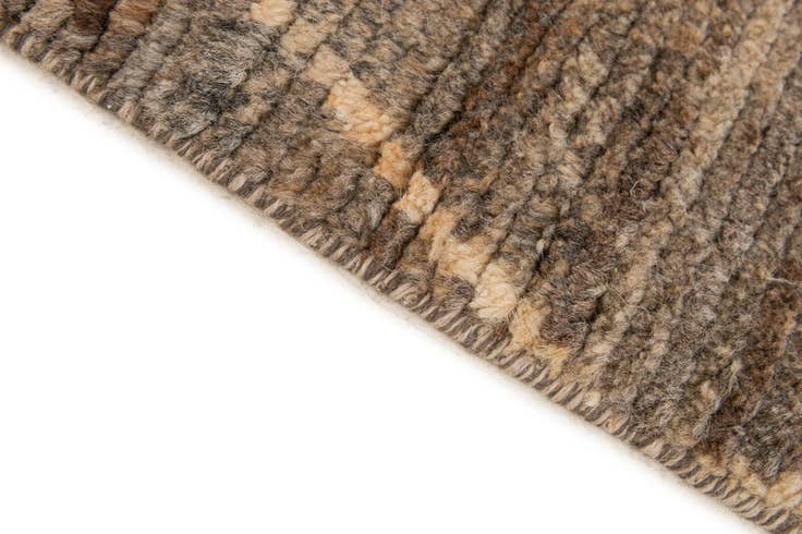 Detail image of 5' 3 x 7' 11 Hand Knotted Moroccan Wool Rug