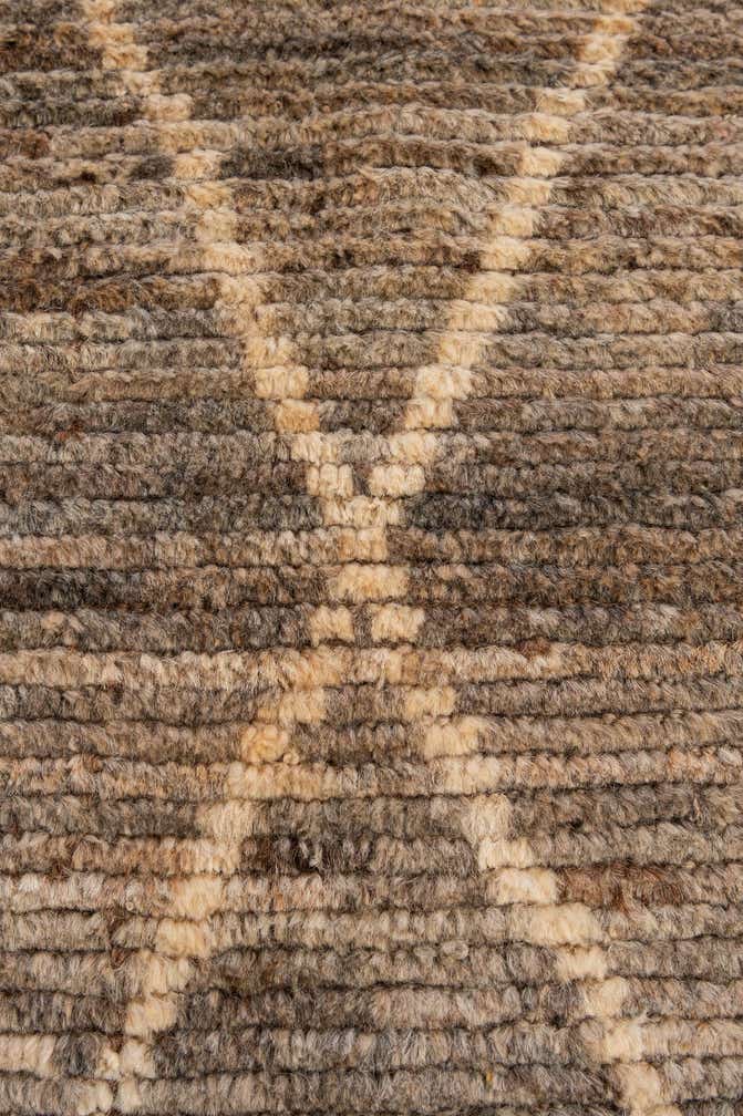 5' 3 x 7' 11 Hand Knotted Moroccan Wool Rug