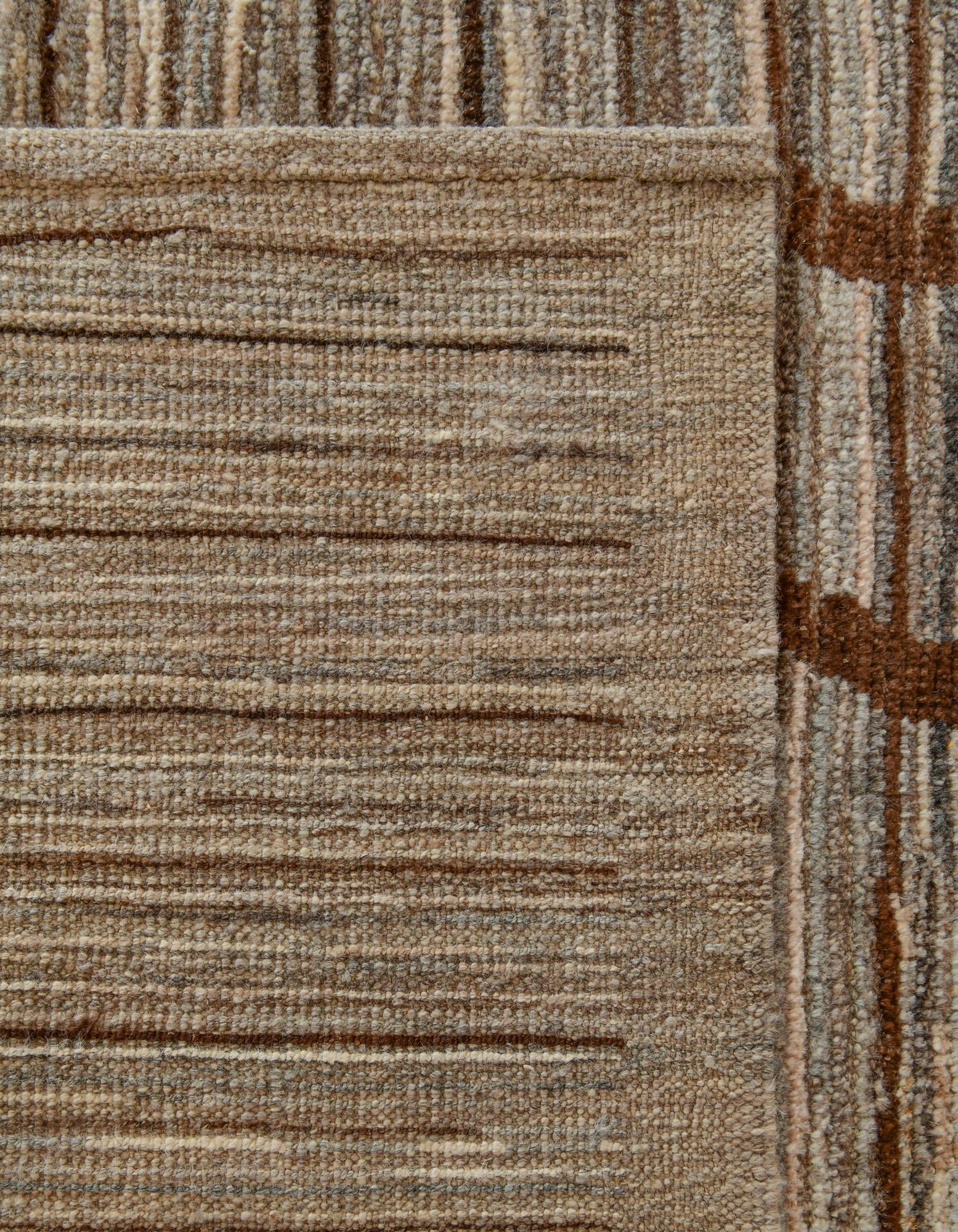 10' 2 x 13' 7 Hand Knotted Moroccan Wool Rug
