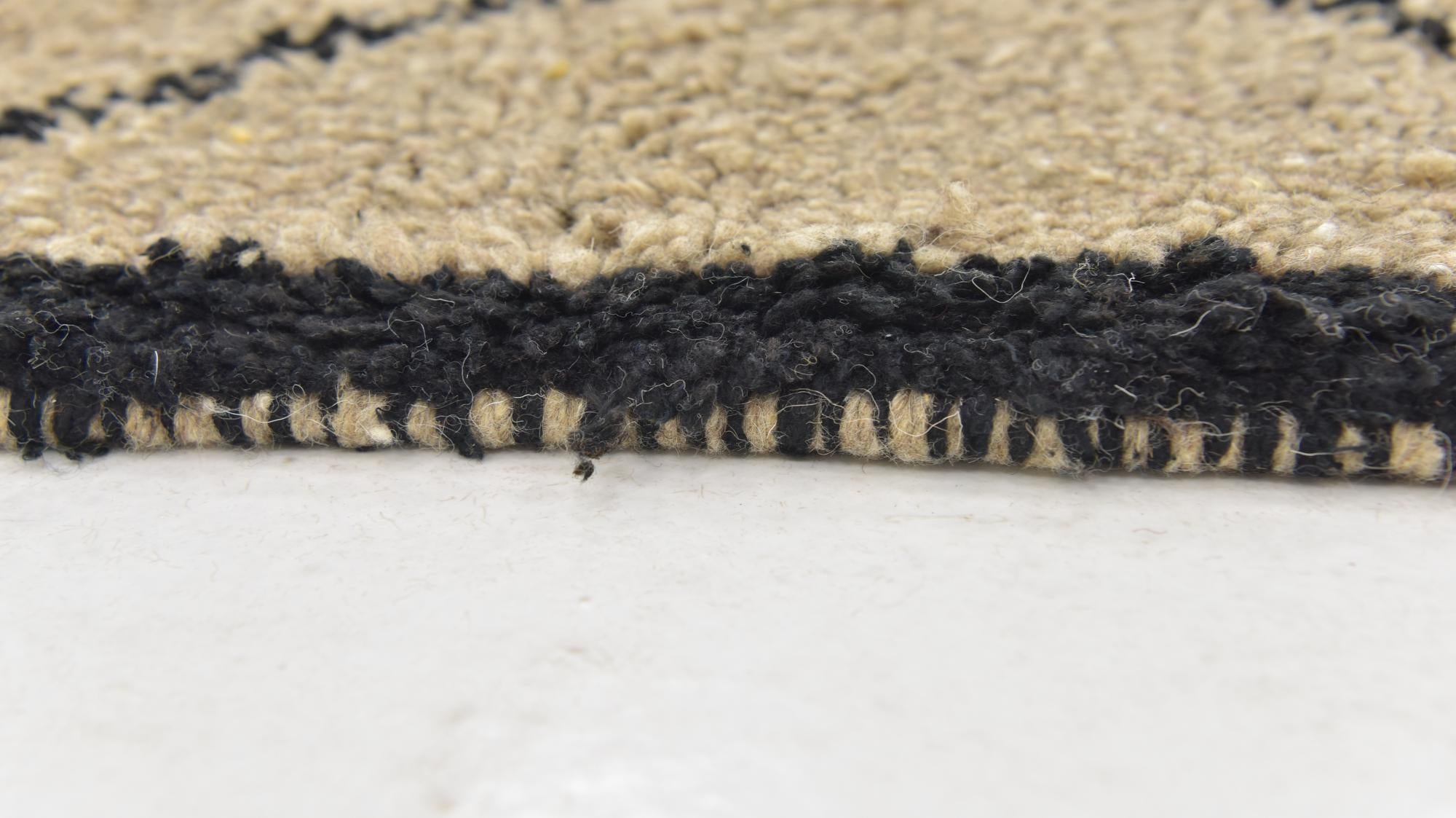 3' 6 x 5' 4 Hand Knotted Moroccan Wool Rug