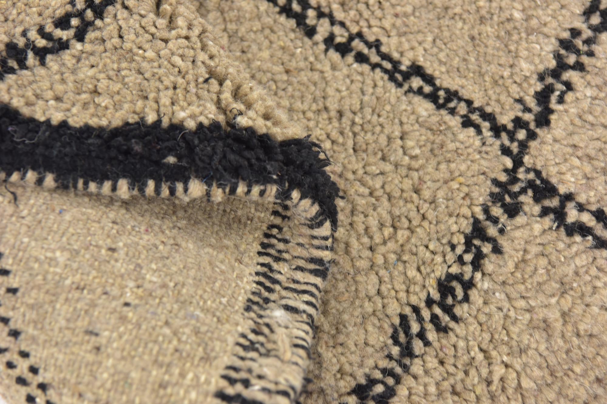 3' 6 x 5' 4 Hand Knotted Moroccan Wool Rug