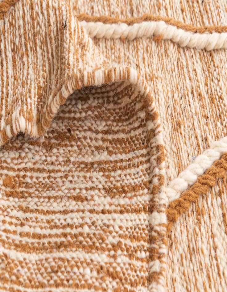 Detail image of 6' 5 x 10' 5  Hand Knotted Moroccan Wool Rug