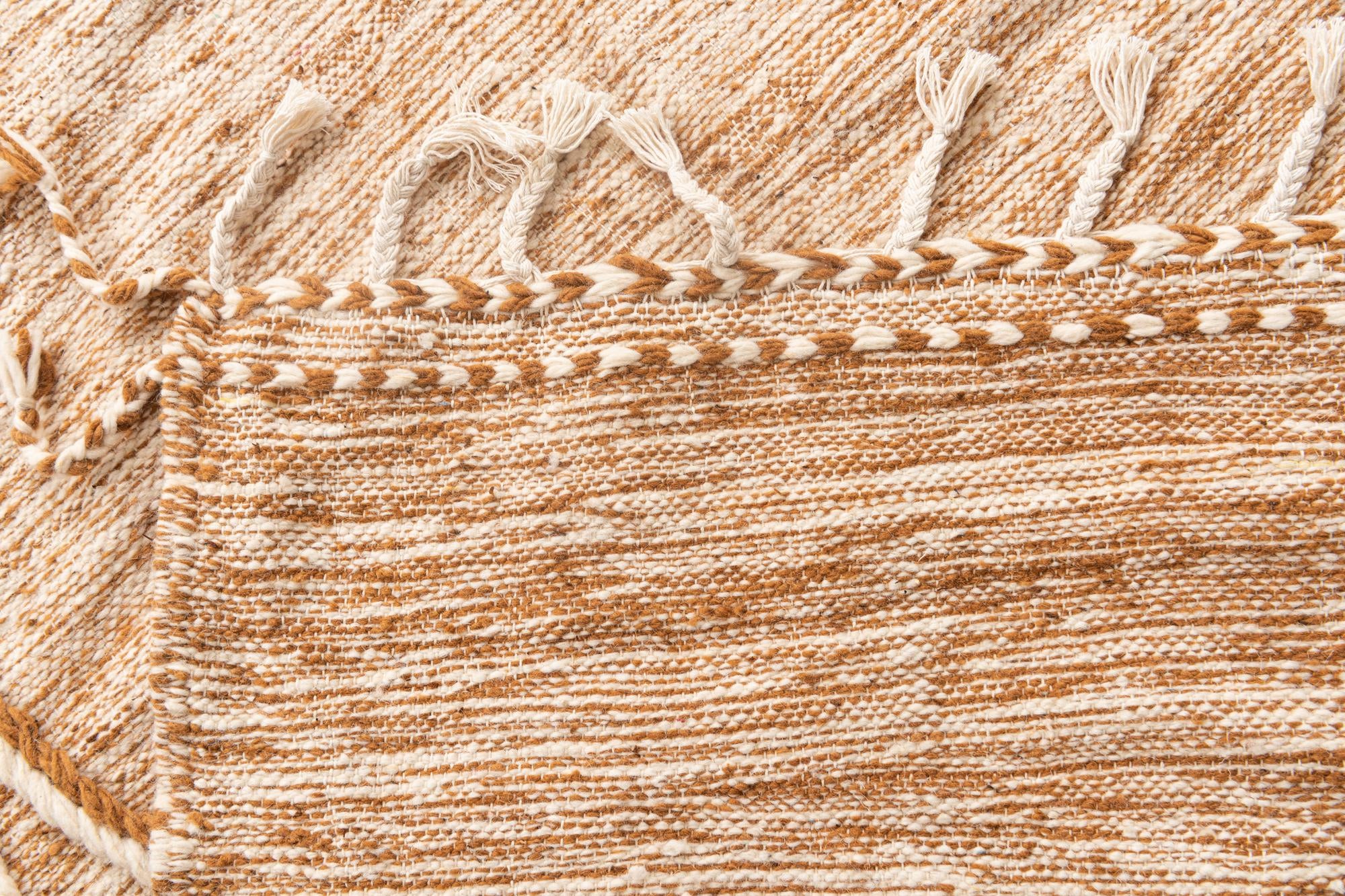 6' 5 x 10' 5 Hand Knotted Moroccan Wool Rug