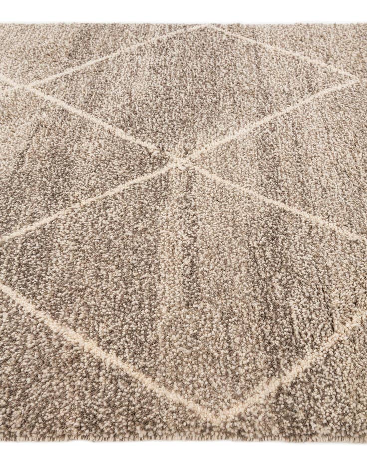 Detail image of 5' 3 x 8' 7  Hand Knotted Moroccan Wool Rug