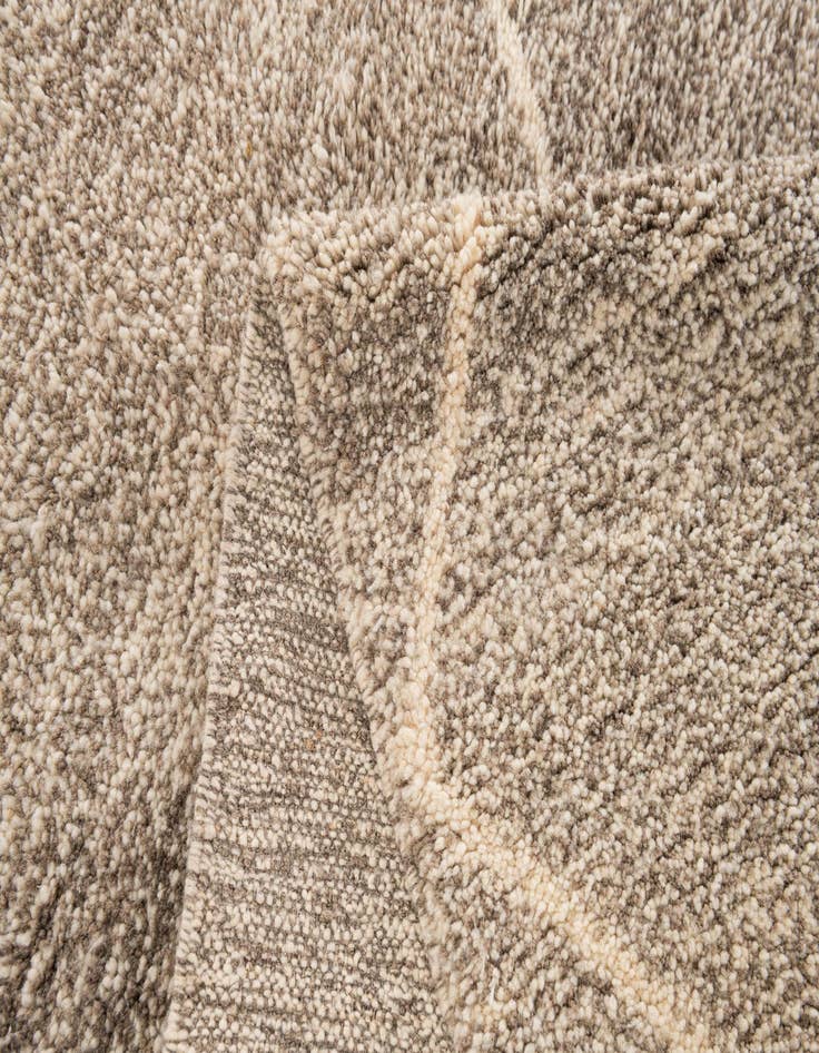 Detail image of 5' 3 x 8' 7  Hand Knotted Moroccan Wool Rug