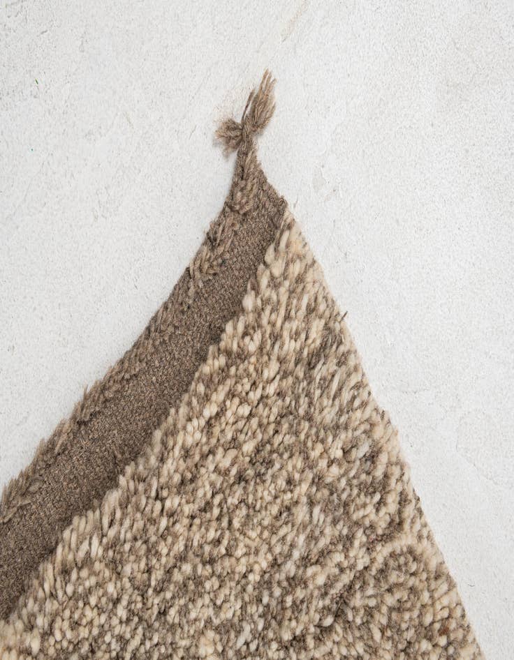 Detail image of 5' 3 x 8' 7  Hand Knotted Moroccan Wool Rug